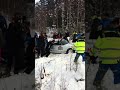 prince carl philip of sweden went of the road at r�mmen wrc 2013.