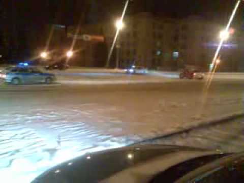 Дрифт с ментами 