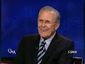 Former Defense Secretary Donald Rumsfeld discusses his new book, 
