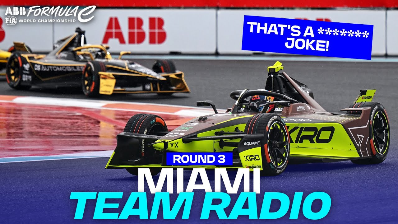 Yeah, he's FAST, man! - Team Radio | 2026 Miami E-Prix