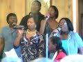rev. l.a. martin and the st. james baptist church praise team of ferriday, la singing 