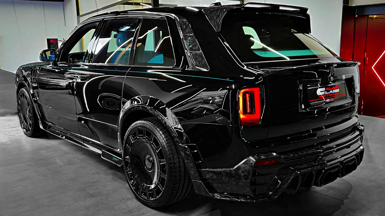 2026 Rolls Royce Cullinan Mansory - Brutal Big Ultra Luxury SUV!