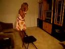 at house warming jess pre lap dance.