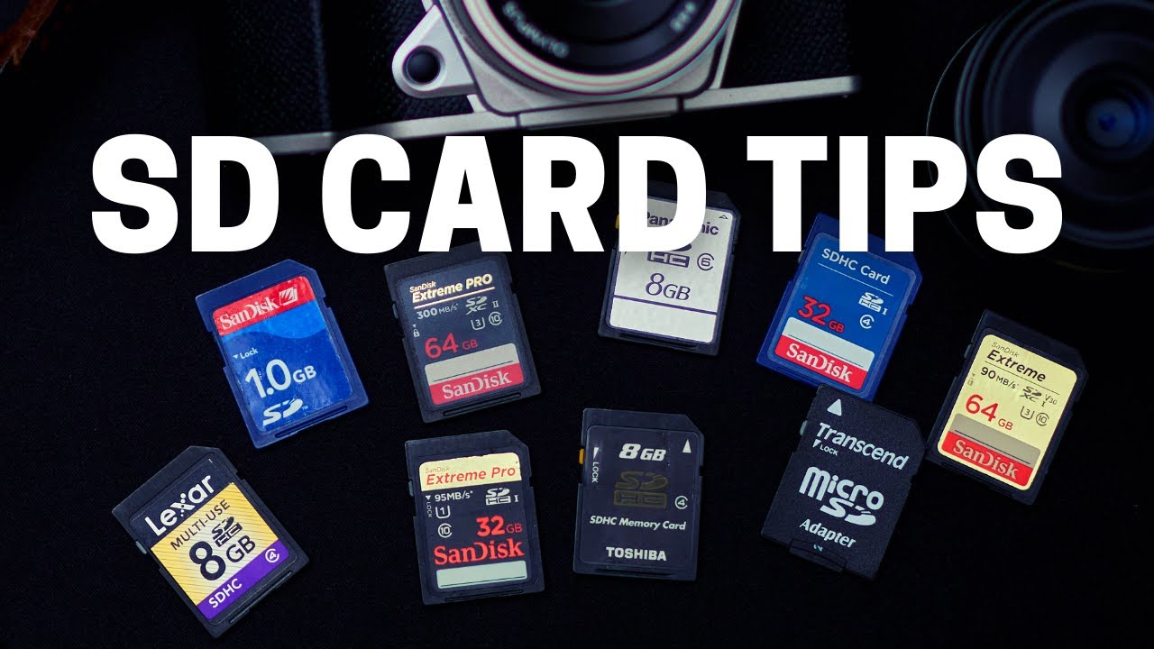 Egy pár gyors tanács az SD memóriakártyák használatához - MLZphoto