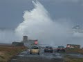 Rough day at Holyhead Breakwater