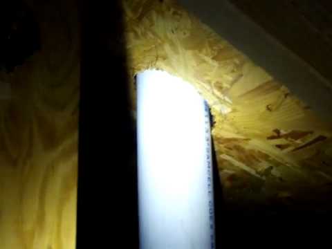 how to find sewer vent leak