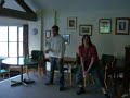 WII Tennis Hanz and Pinky