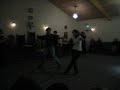 the npa swing kids perform 'crazy little think called love' for their first time ever in front of their school and parents. o i love that class.