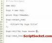 Perl Tutorial 52 - CGI.pm - Generate HTML on the Fly