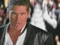 david hasselhoff's awesome music video.