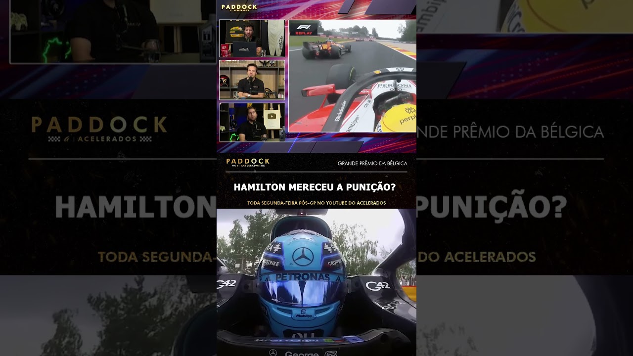 HAMILTON MERECEU A PUNIÇÃO? 👀🏎️🤔
