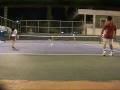 videos de Sample Doubles Match:  A Finesse Player