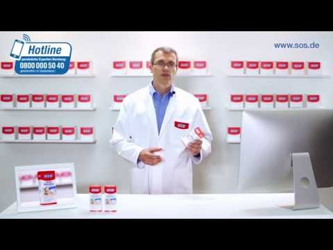 SOS Läuse-Shampoo zur zuverlässigen Beseitigung von Kopfläusen und Nissen