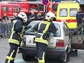 Désincarcération par les pompiers d'aubange 1
