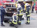Désincarcération par les pompiers d'aubange 1