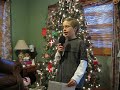 Jonah singing Silent Night