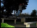 una tarde de parkour y free running, en el parque de villa duarte