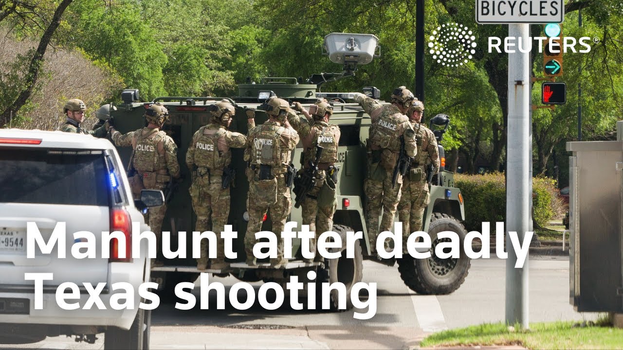 Manhunt after deadly Texas shooting
