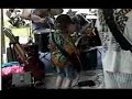 Green Onions - 8 year old on guitar