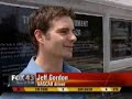 Jeff Gordon dedicates Monster statue at Dover Speedway