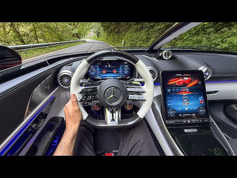 NEW 2026 Mercedes AMG Mythos PureSpeed POV Drive! V8 SOUND! Exterior Interior Review!
