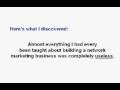Ann Sieg's Eye Opening Expos'e On The MLM Industry