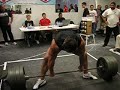 APF Gold Cup Meet, 11/08/08. Jason's unsuccessful 3rd attempt at 850lb.