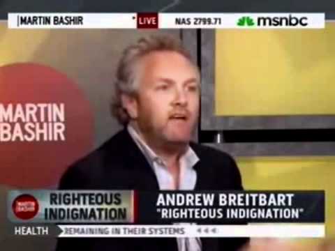 Breitbart - Martin Bashir tries to pin Andrew Breitbart into a corner but Andrew takes him down with a dose a reality.