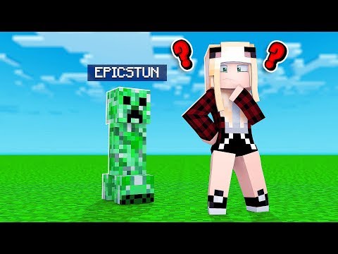 CREEPER TROLL IN MINECRAFT!