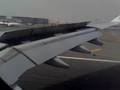 Landing in Dubai Int. Airport A330-200 (Flap view)