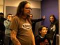 Jonathan Davis en Ian Geerts op X-box meet & Greet Amsterdam