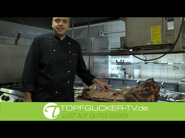 DIY | Wie zerwirken ich einen Wildschweinrücken für Medaillons | Topfgucker-TV