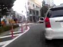Moto Guzzi Ballabio among Tokyo traffic