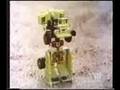Pubblicità anni 80 transformers excavator