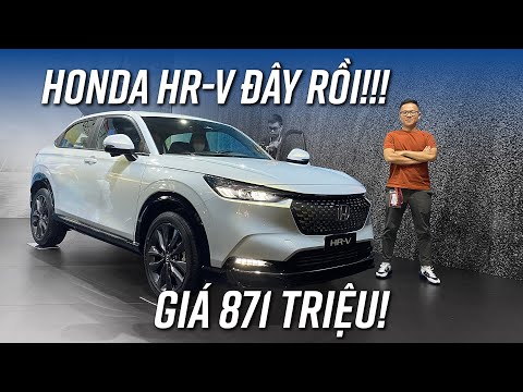 Xem nhanh Honda HR-V 2022 giá 871 triệu vừa ra mắt Việt Nam