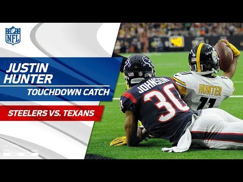 Video: Martavis Bryant's Sideline Toe-Tap Grab & Justin Hunter's TD Catch | Steelers vs. Texans | NFL Wk 16