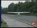 Cessna Lands On Highway Interstate 95