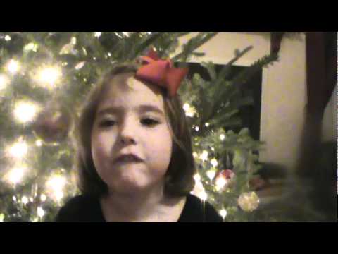 Emma Douglas, 3 year old sings Joy to the World