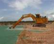GIANT EXCAVATOR KOMATSU PC3000 SUPER LONG FRONT