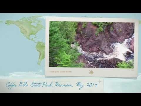 Copper Falls State Park, Wisconsin, May, 2014