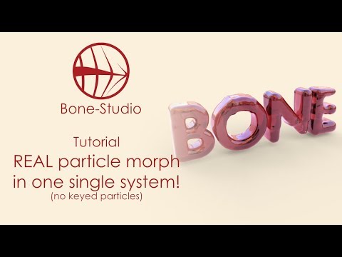 Watch now the new particle morph!