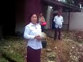 Peletakan Batu Pertama untuk mendirikan SD PADET