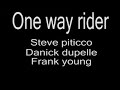 One way rider