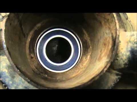 Part 2 Suzuki LT-4WD QuadRunner bearing installation