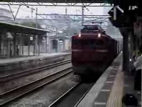 貨物列車　４０７８～４０８４～５０７５レ　