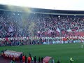 Crvena zvezda - Partizan 1:0odbranjen jedanaesterac od Koromana, grobari lome stoliceGolom Milana Purovića u 59. minutu Crvena zvezda je pobedila Partizan u 129. večitom derbiju sa 1:0Crvena Zvezda: Ranđelović, Anđelković, Pantić (Rašković), Milijaš, Koroman (Perović), Tutorić, Bajalica, Purović, Basta, Milovanović, Kastiljo (Trajković).Partizan: Asprogenis, Rukavina, Bajić, Zajić (Rnić), Lomić, Mihajlov, Lazetić, Lazić (Odita), Nadj (Gulan), Smiljanić, Maletić.Sudija je Dejan Filipović. Gledalaca oko 20.000 gledalaca