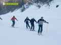Campofelice aspiranti maestri di sci in allenamento