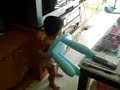 This is wad he always do at home..Moving stools around!