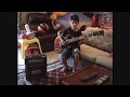 Joel, 10 years old, Perth, Western Australia, playing the just arrived Backtracks amp. AC/DC we salute you.