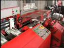 Side gathering of printed forms. Bremer Gathering Machine